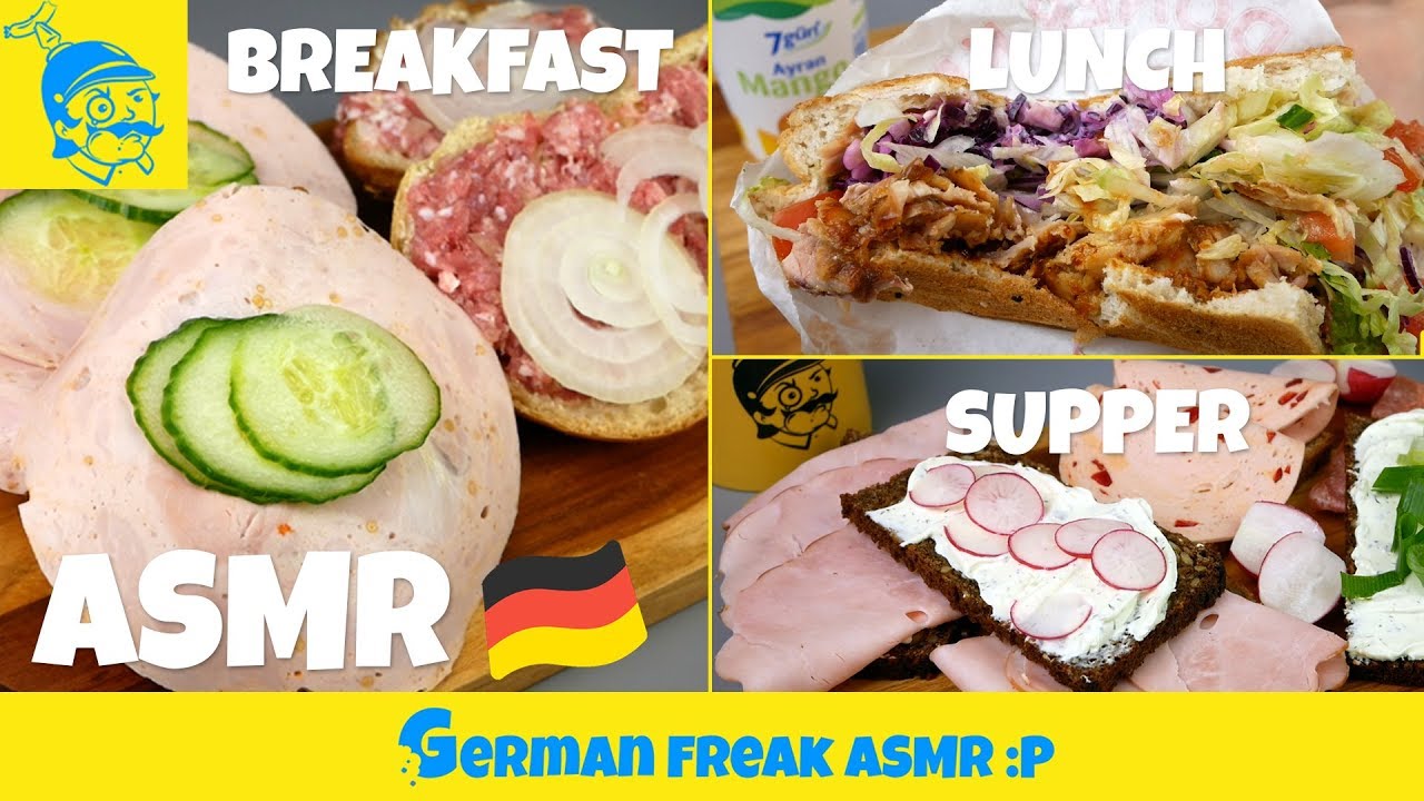 ASMR full day of eating in Germany: popular foods we eat!🇩🇪