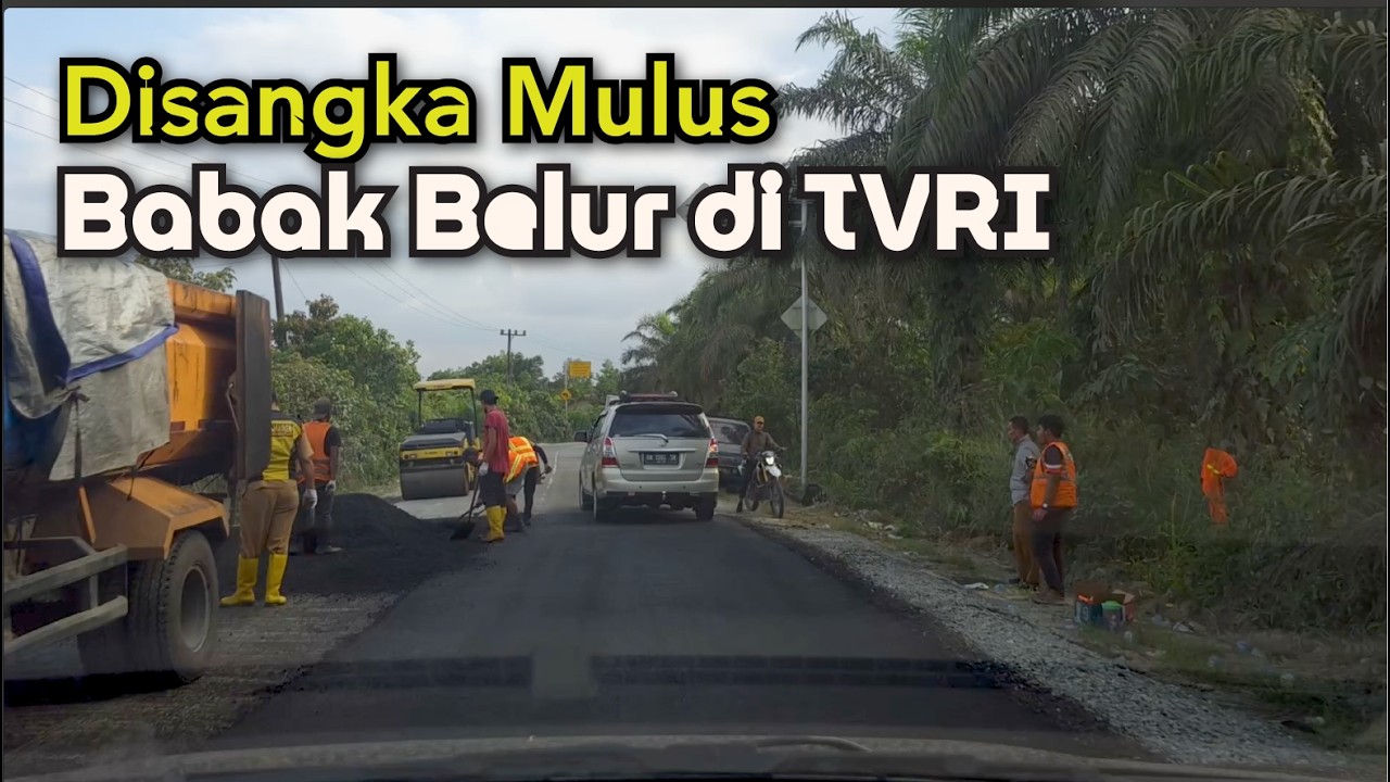 Disangka Mulus, Rupanya 'Babak Belur' di Jalan Lingkar TVRI