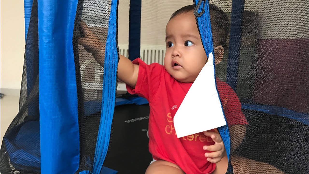 Main Balon dan Lompat Lompat sama Bayi Lucu Sakura Chan