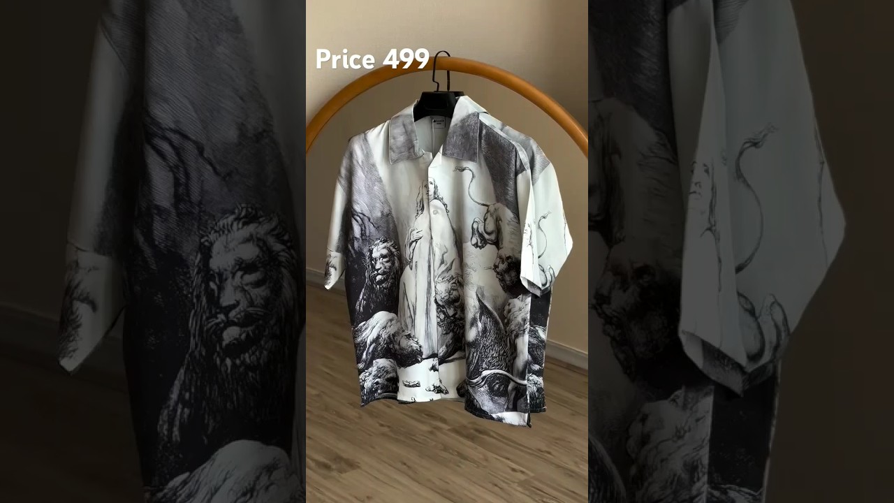 Half sleeve printed shirt for men#shorts #viral