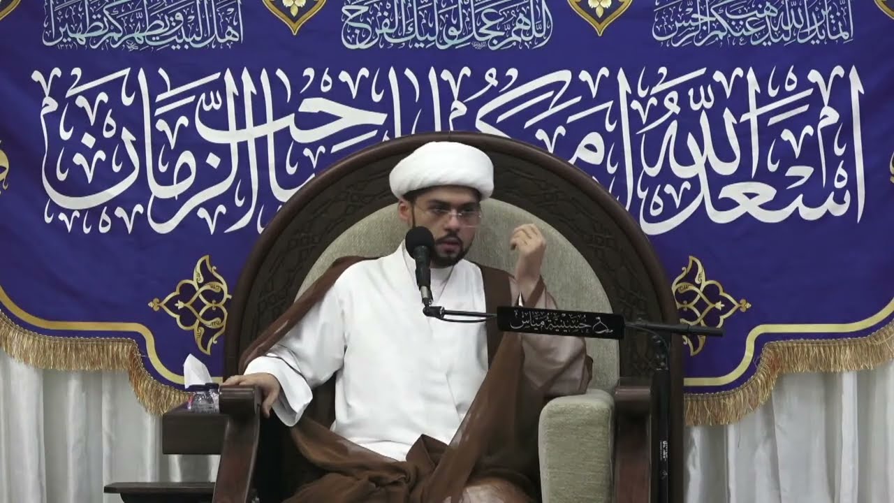 مباشر : مولد الإمام المهدي عجل الله فرجه الشريف  - الشيخ علي البيابي - 15  شهر شعبان   1447هـ