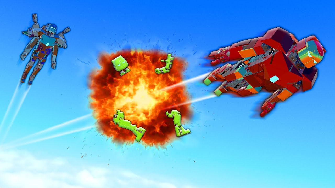 Battling My Friends in IRON MAN Suits  - Trailmakers