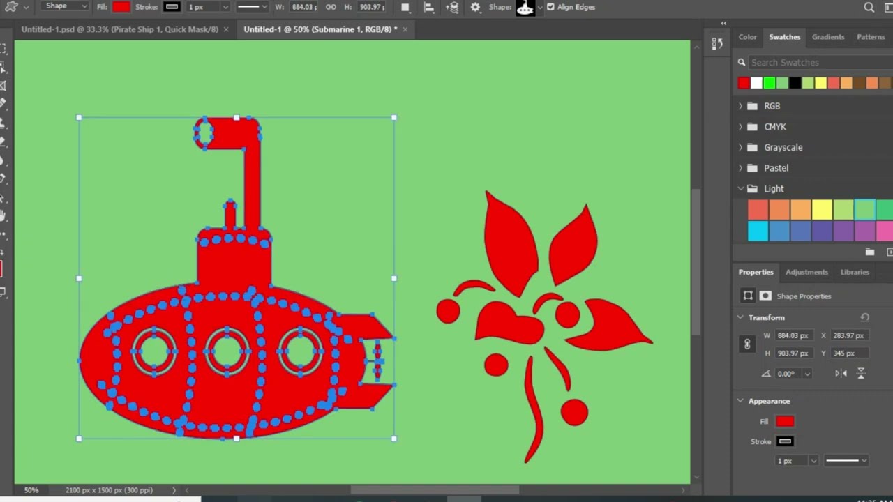shape Tool Hidden Features in Adobe Photoshop