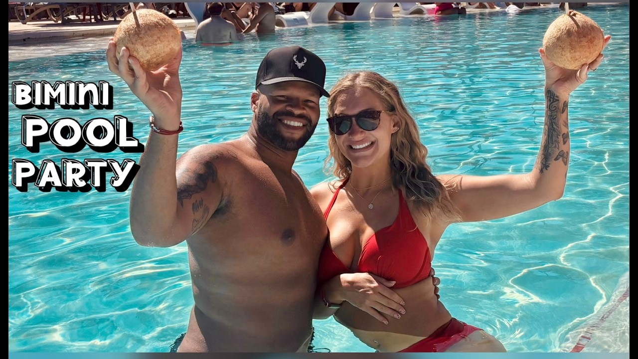 Inside the VIRGIN VOYAGES Bimini Beach Club Pool Party (Scarlet Lady)