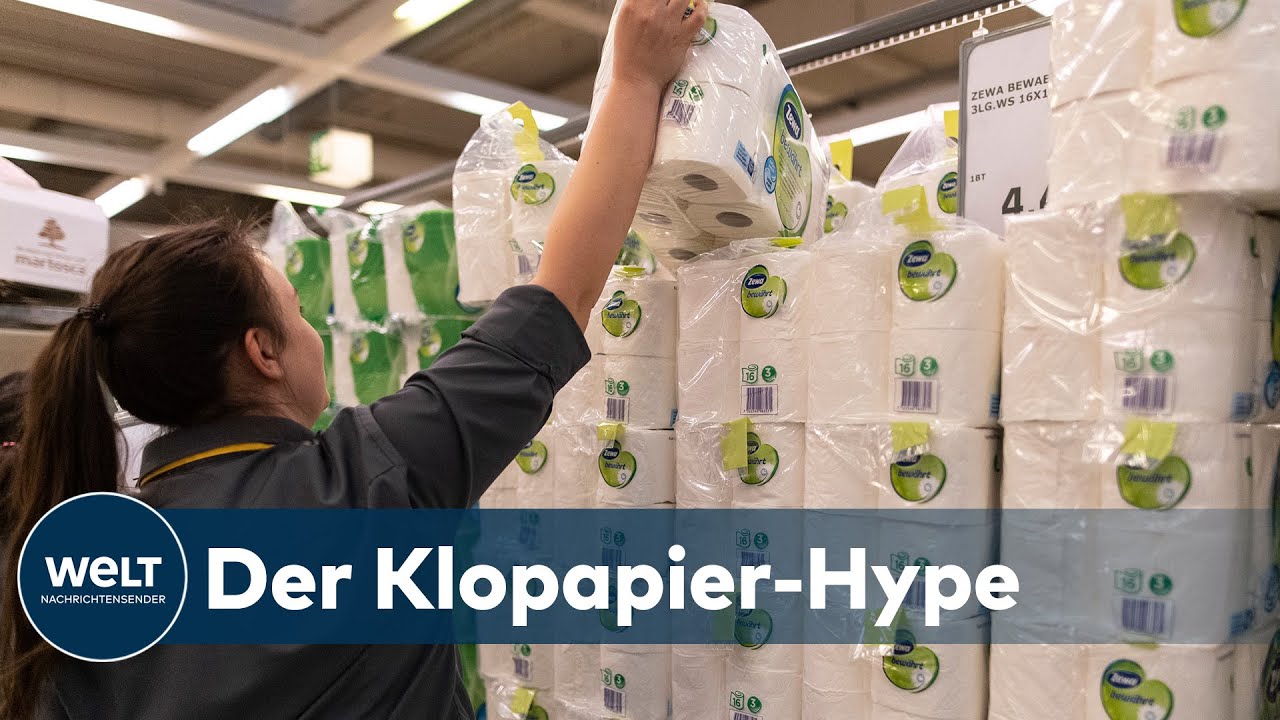 DER CORONA-RUN AUF DIE ROLLE: Toilettenpapier – Phänomen in der Coronavirus-Krise in Deutschland