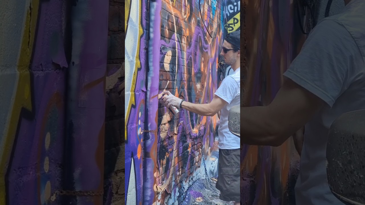 Legal graffiti street in Toronto, Canada #graffiti #Toronto #travelCanada #art #travel #wanderlust