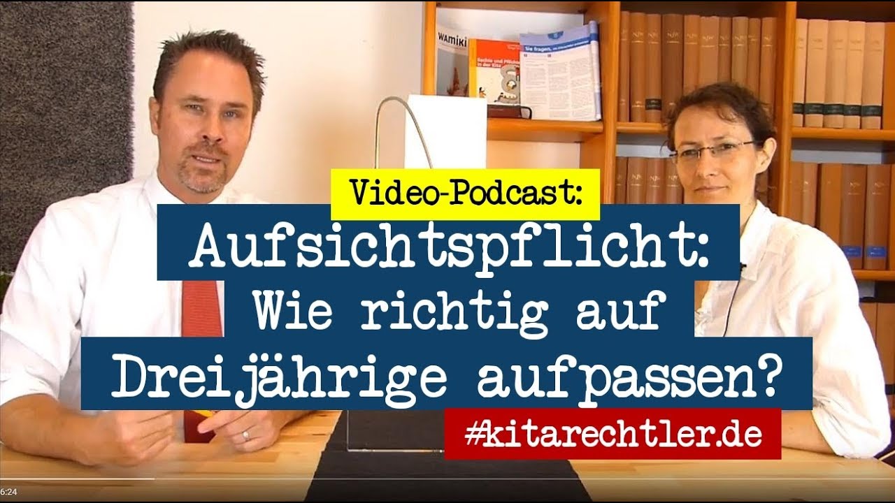 Kitarecht Folge 364 - Aufsichtspflicht bei 3j&auml;hrigen Kindern?