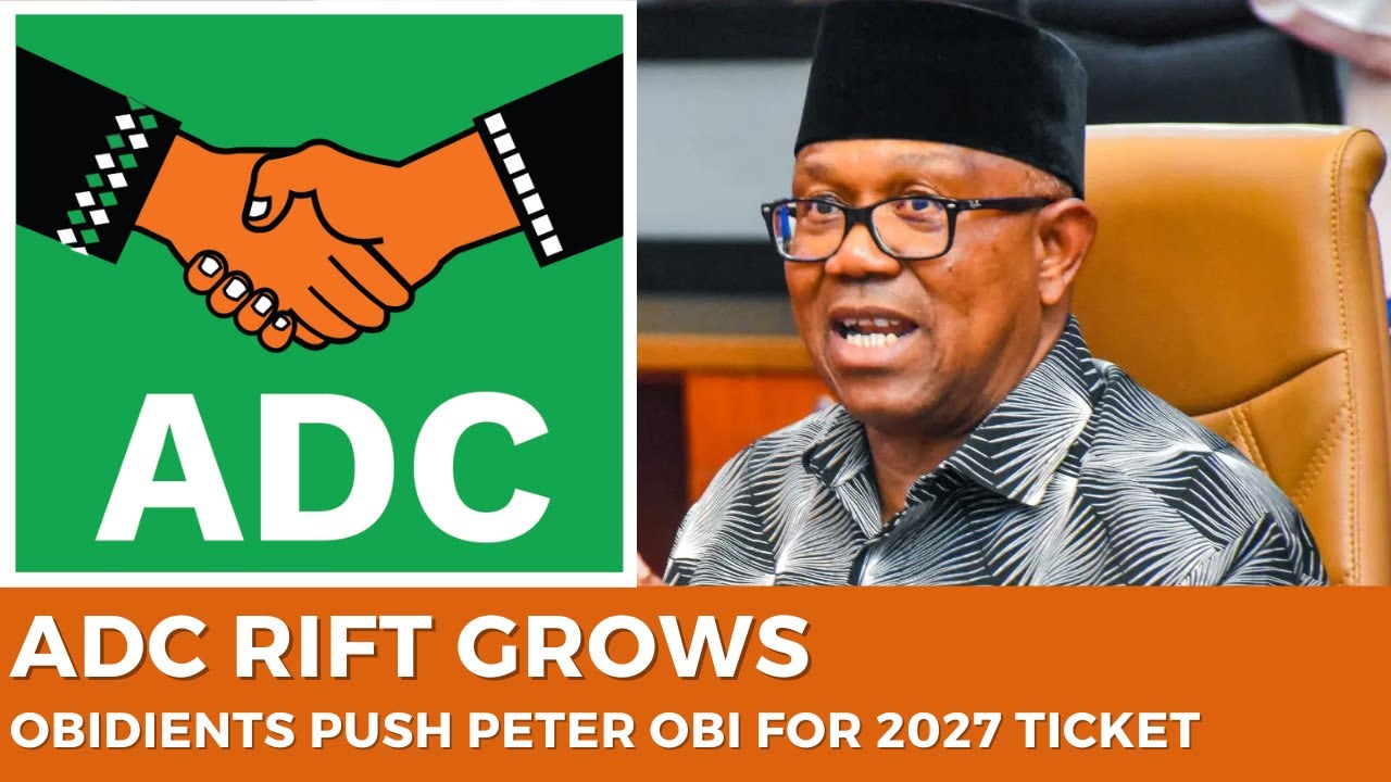 ADC Rift Deepens as Obidients Demand Presidential Ticket for Peter Obi