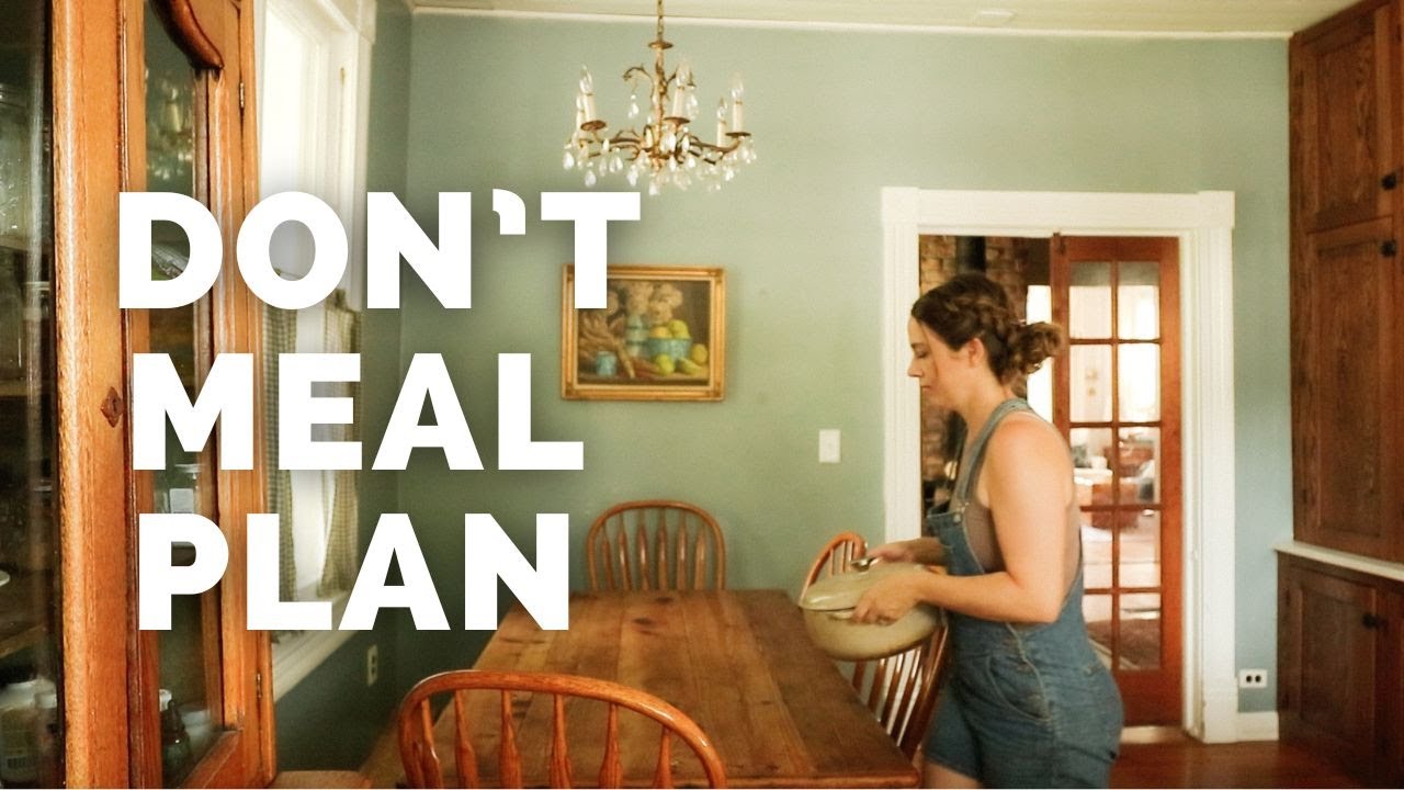 Don't meal plan | Try this instead
