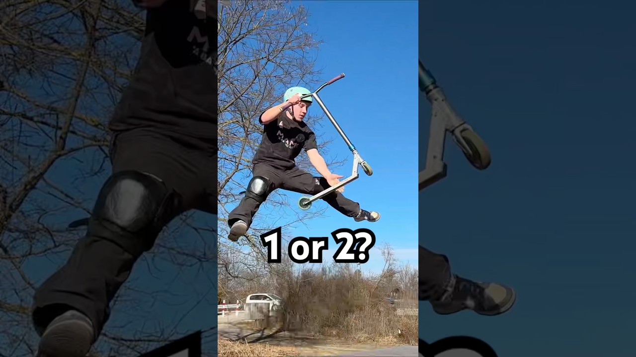 Crazy Scooter Tricks🔥! 