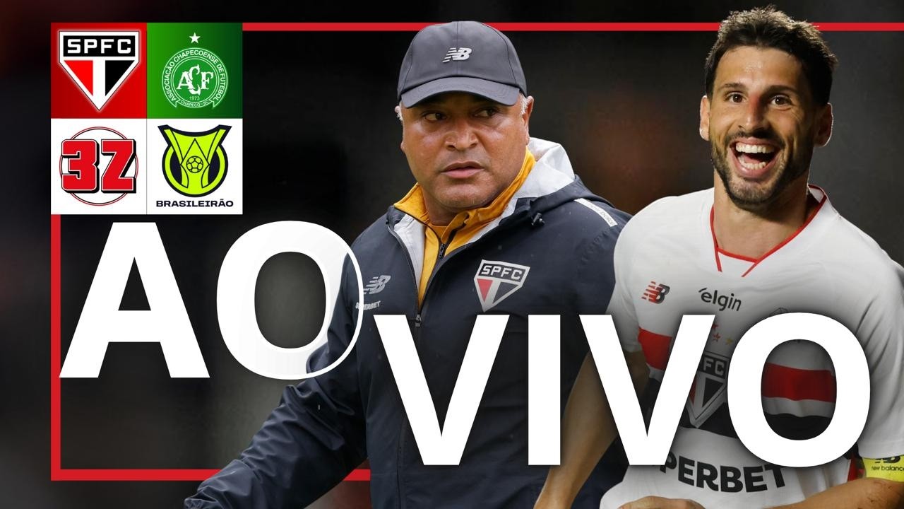 AO VIVO: SÃO PAULO x CHAPECOENSE I BRASILEIRÃO 2026 | NARRAÇÃO COM IMAGENS DIRETO DO CANINDÉ