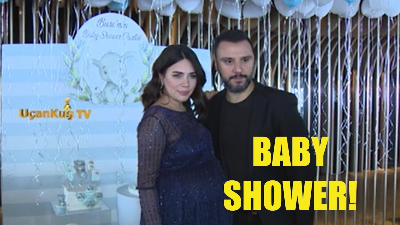Alişan ve Buse Varol'dan Baby Shower Partisi