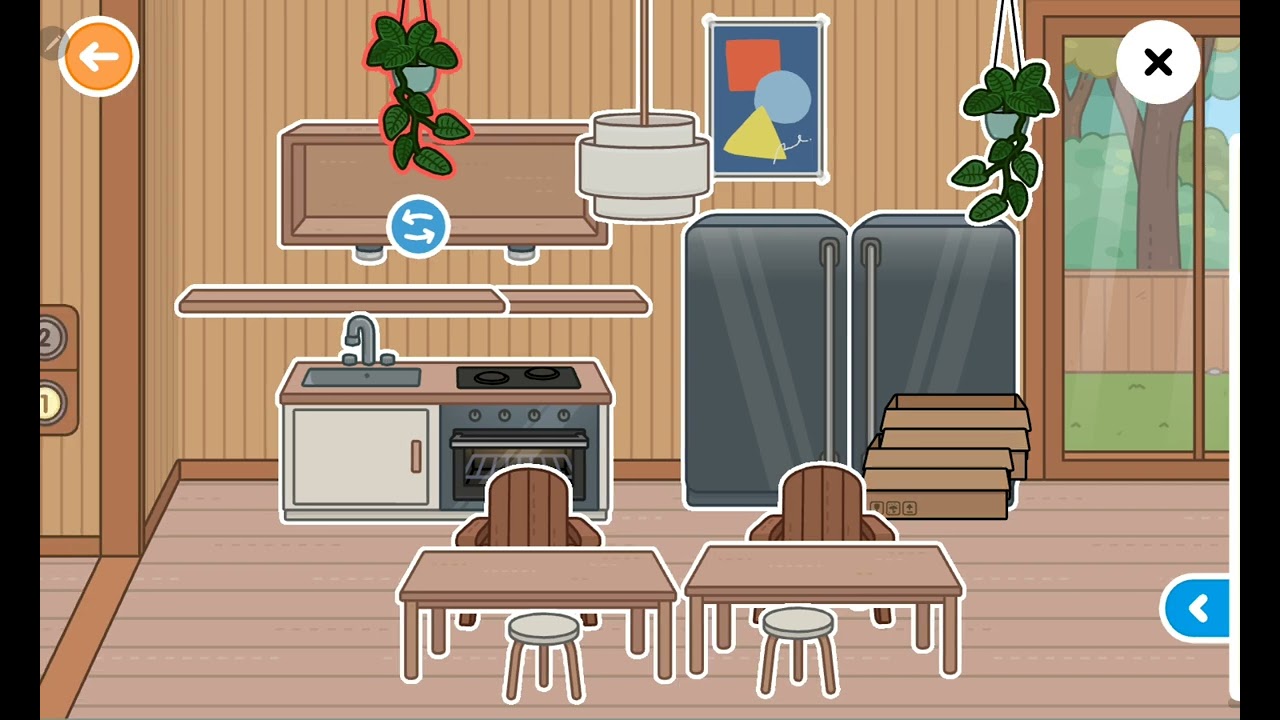 Parte 1 decorando casa de 2 pisos gratis en toca life