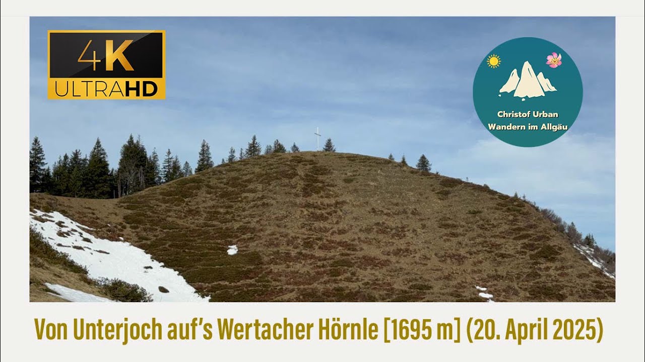Von Unterjoch auf‘s Wertacher Hörnle (20. April 2025)