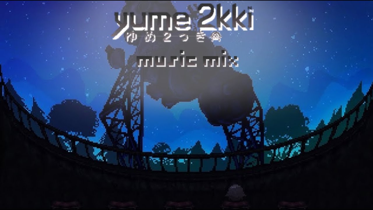 yume 2kki ambient music mix when the rain feels melancholic | thunderstorm ambience
