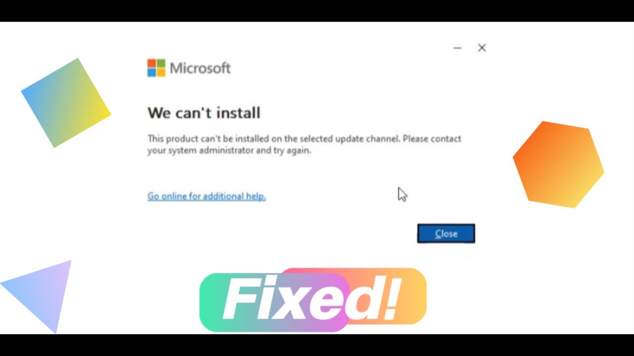 How to Fix Error 