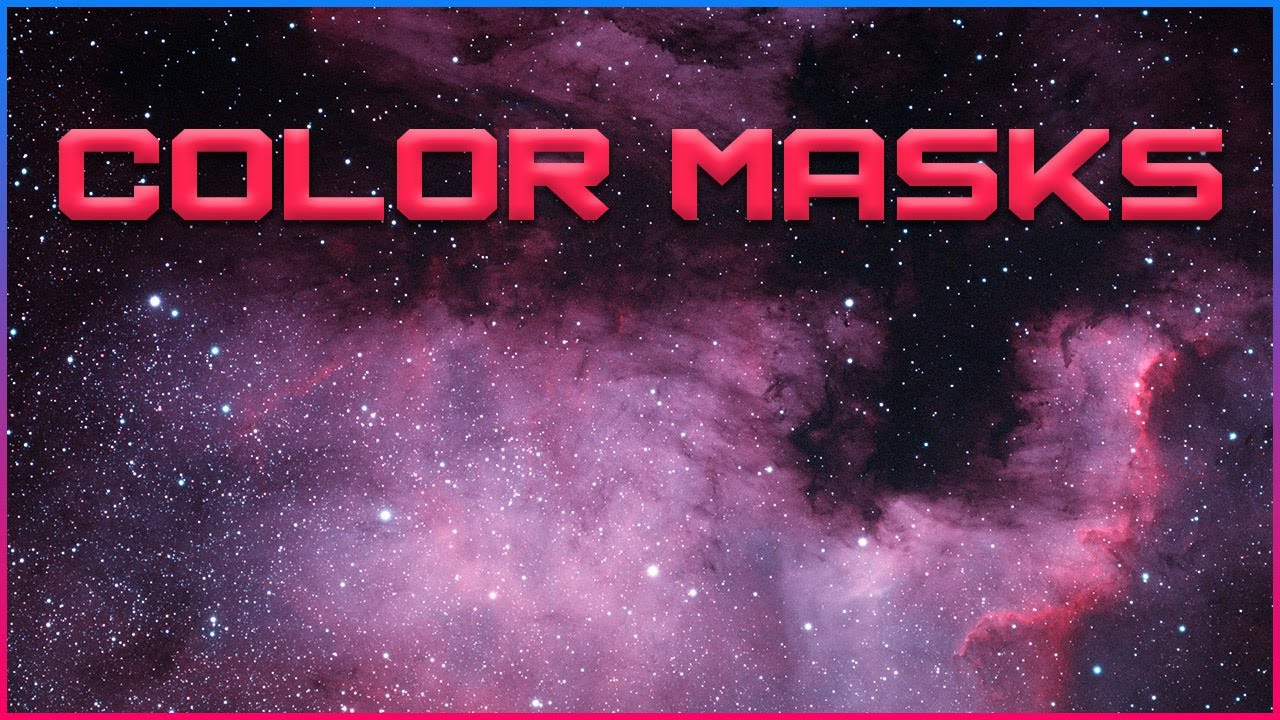 Color Masks for Narrowband Processing | Photoshop Tutorial