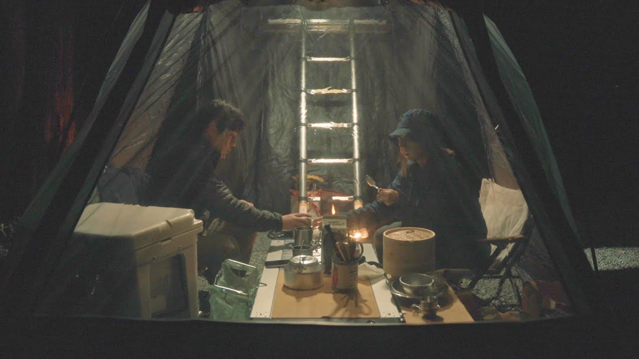 Winter camping in Annex plus | Snow Peak IGT | iKamper Skycamp 3.0 mini