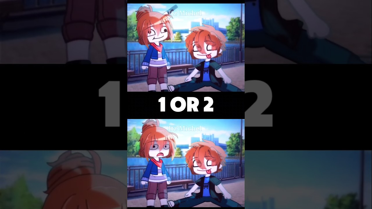 1 or 2? Roblox #gacha #gachameme #trend #shorts