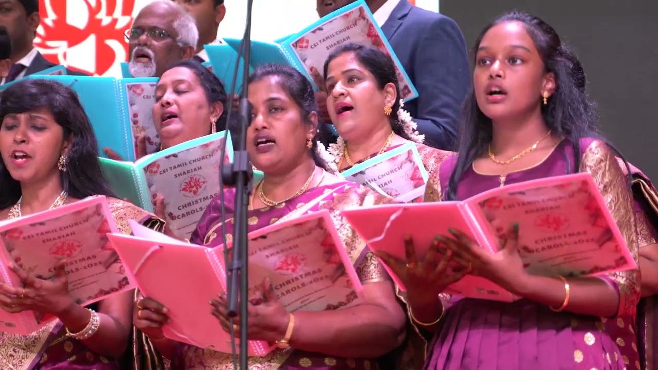 CSI TAMIL SHARJAH CHURCH CHOIR  CAROL SERVICE SONGS