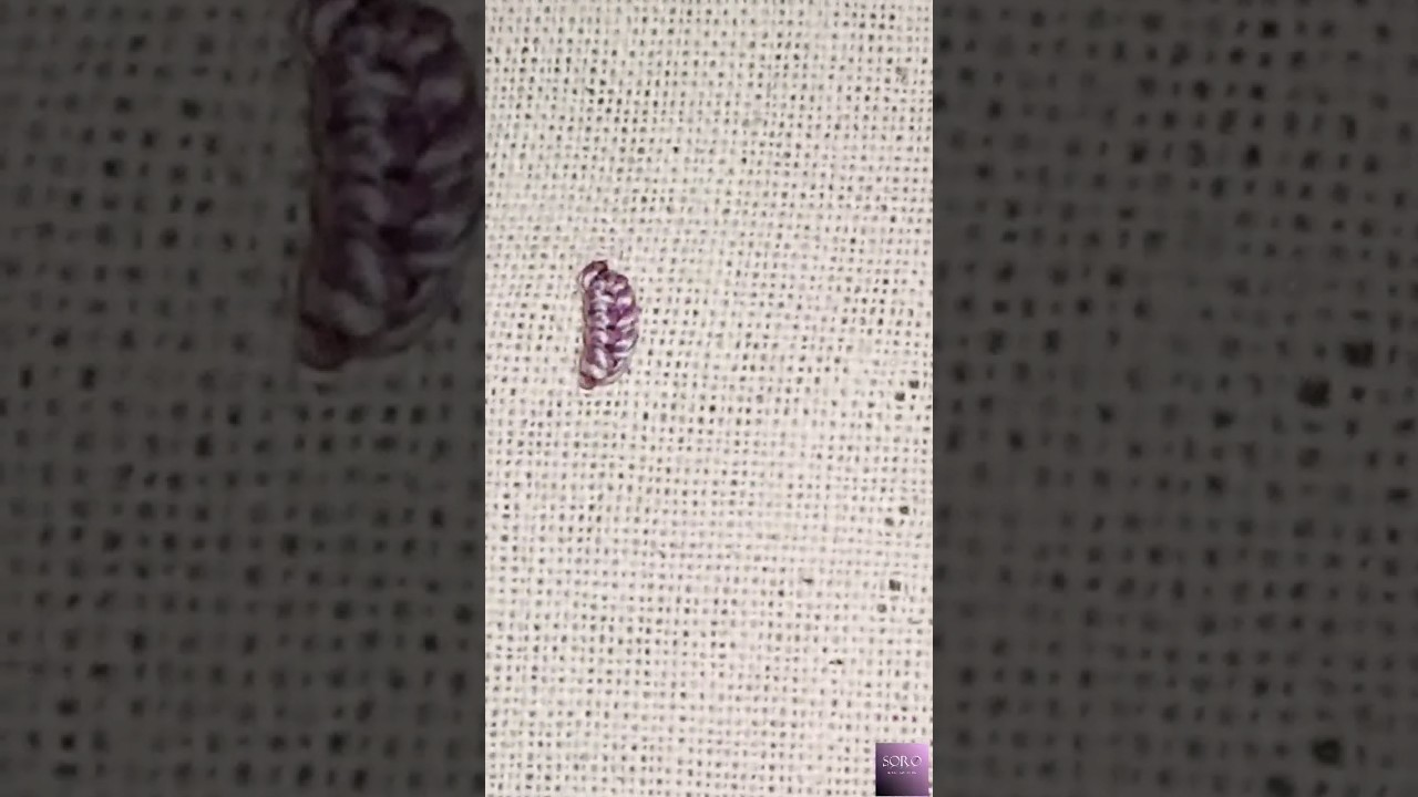 Cast On Stitch ; Basic Embroidery Methods #embroidery #handembroidery #basicembroiderystitches