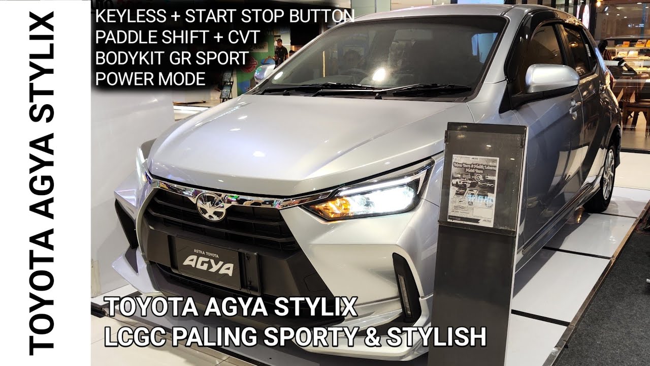 TIPE G RASA GR SPORT!!! TOYOTA AGYA STYLIX 2025 REVIEW | Indonesia