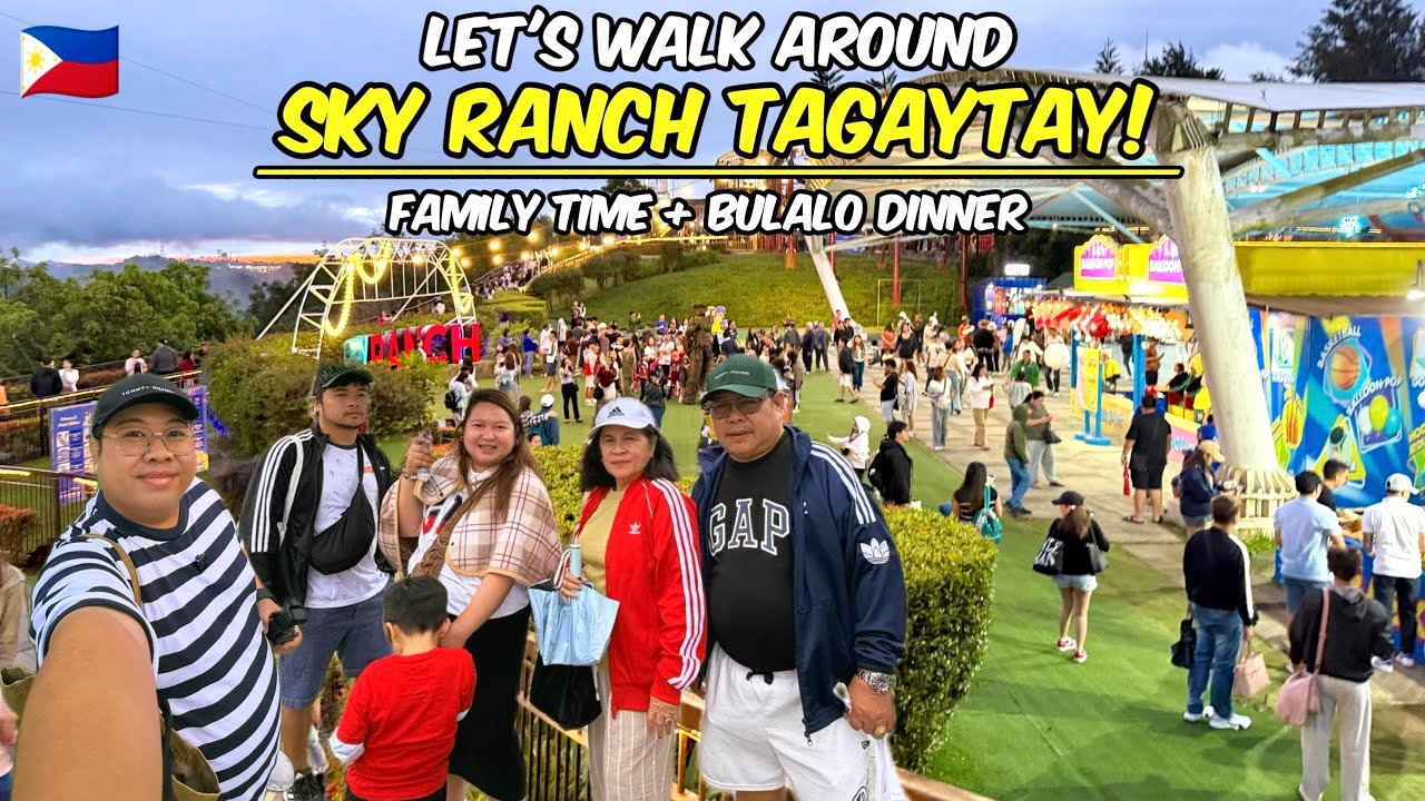 Sky Ranch Tagaytay Family Date 2026 | Rides, Food & Taal View!