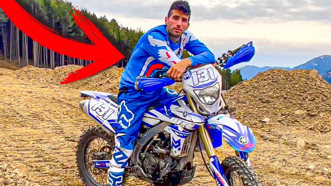 UN DIA en ANDORRA con mi MOTOCROSS !!
