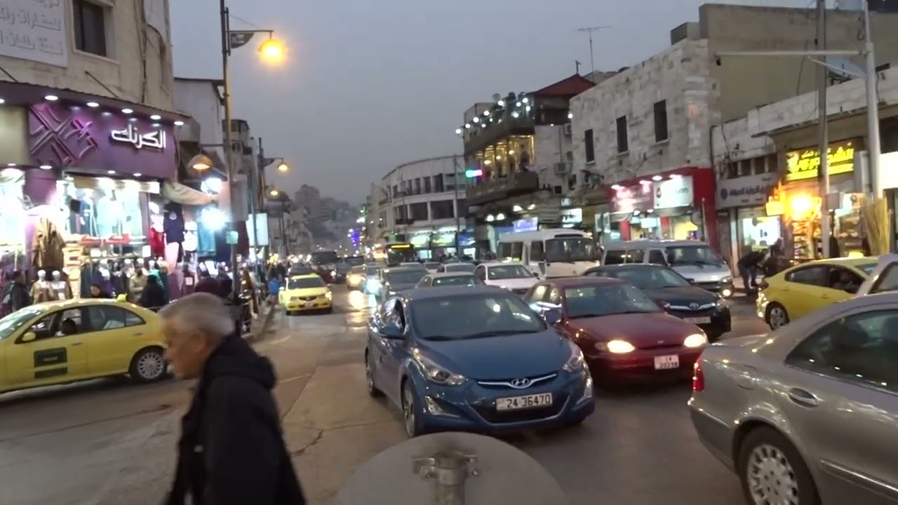 Maghrib Azan in Amman, Jordan