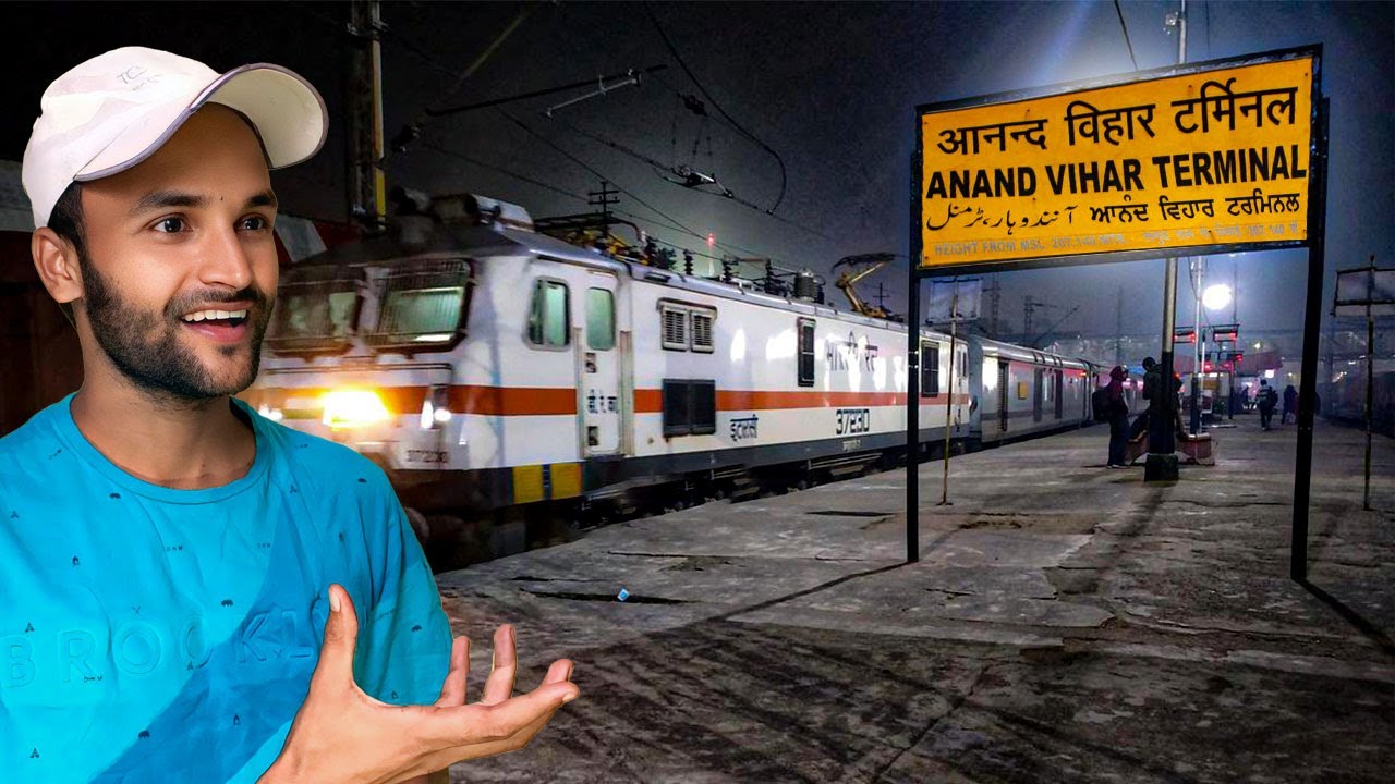 Anand Vihar Railway Station Night | Anand Vihar Terminal | Bachpan Se Travel