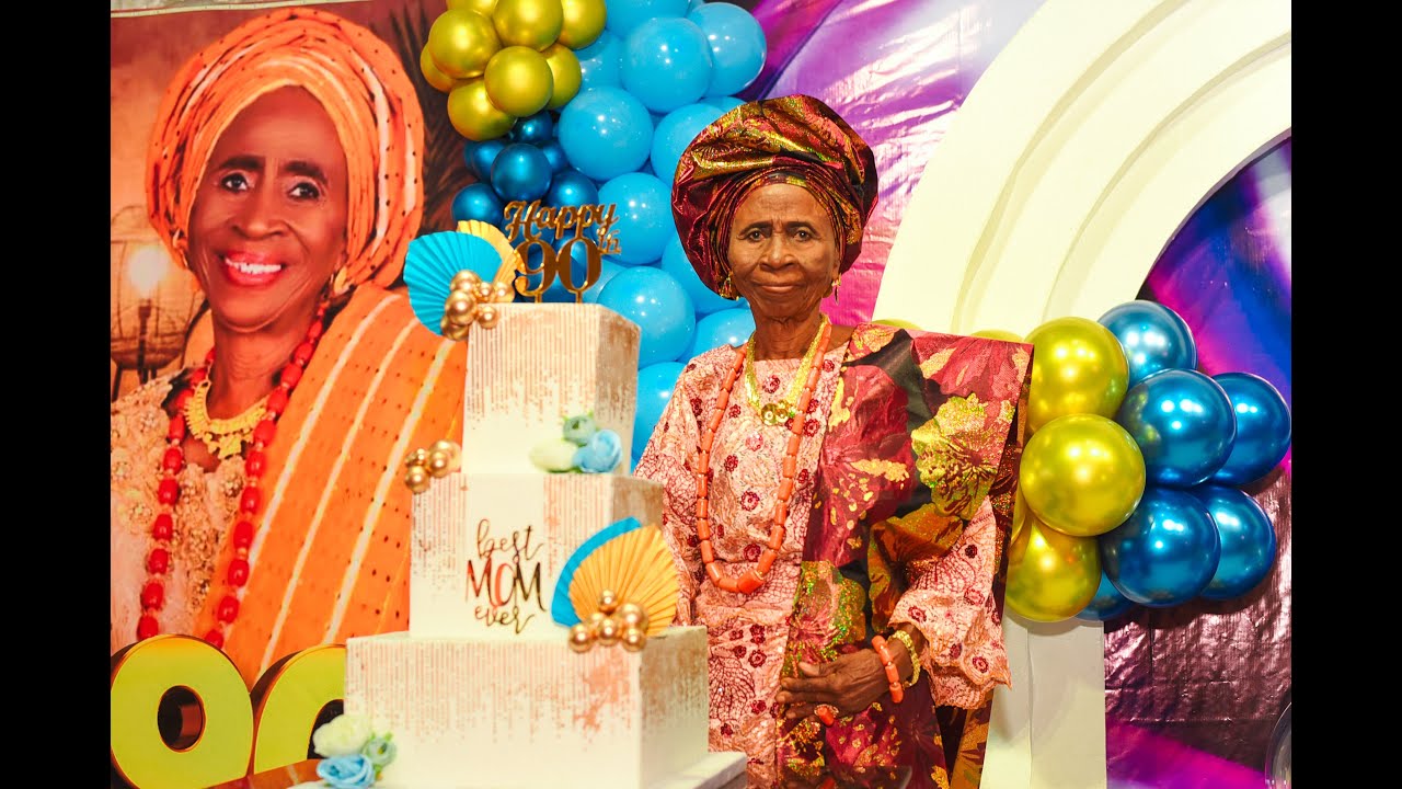 HAPPY 90TH BIRTHDAY ALHAJA TAWAKALITU ABIOLA THOMAS
