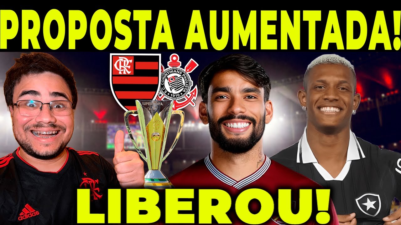TÁ LIBERADO! COMEMORA QUE O FLAMENGO SUBIU A PROPOSTA POR LUCAS PAQUETÁ!