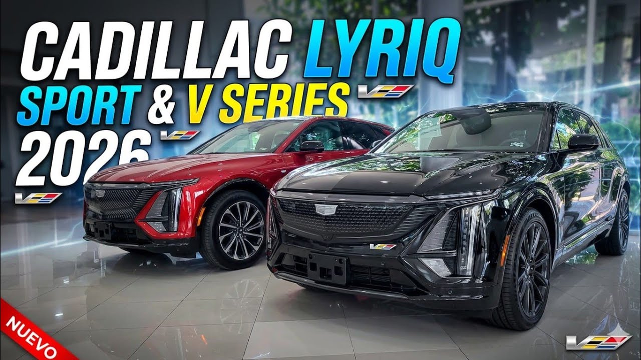 CADILLAC LYRIQ 2026 Sport & V series | Conoce sus diferencias en este video!