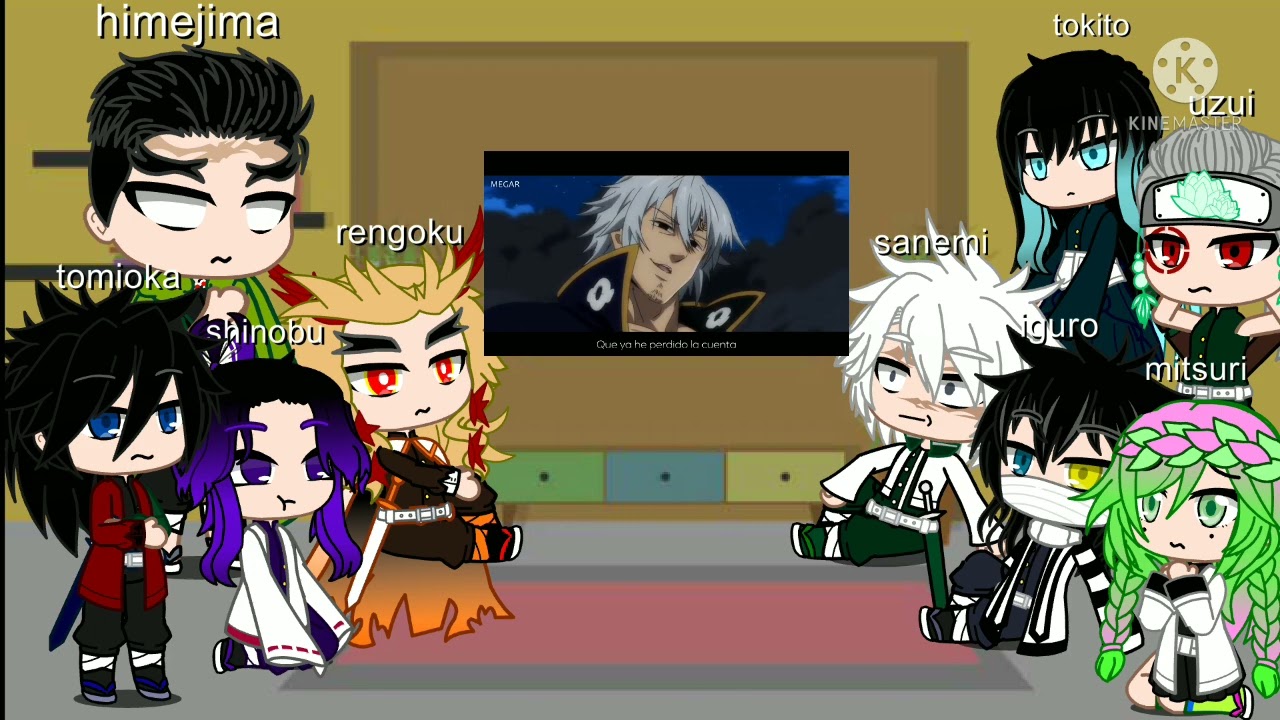 hashiras reaccionan a nanatsu no taizai //parte 4//
