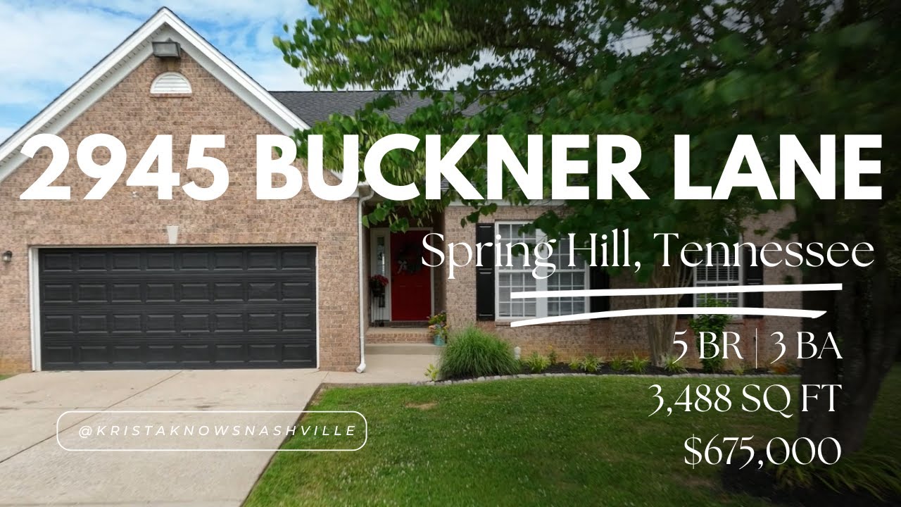 2945 Buckner Lane, Spring Hill, TN