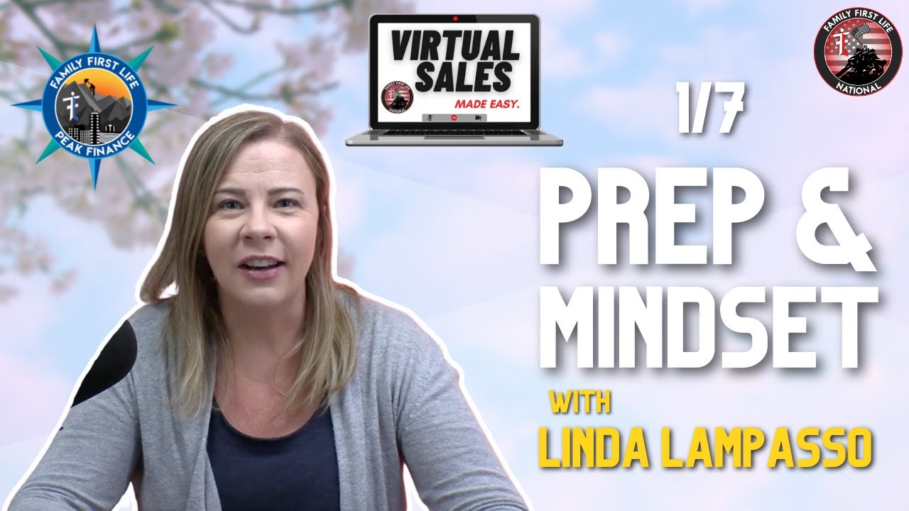 Prep & Mindset For Virtual Sales!  (1/7) with Linda Lampasso