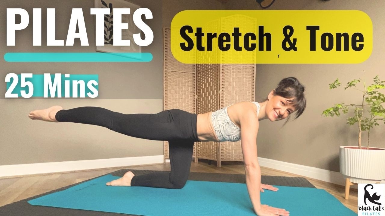 25 Minute Gentle Full Body Pilates | Stretch & Strengthen (Beginner Friendly)