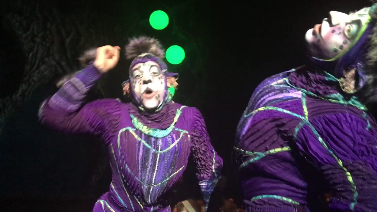 Origins: A Cirque Experience pre-show Kings Island 2017
