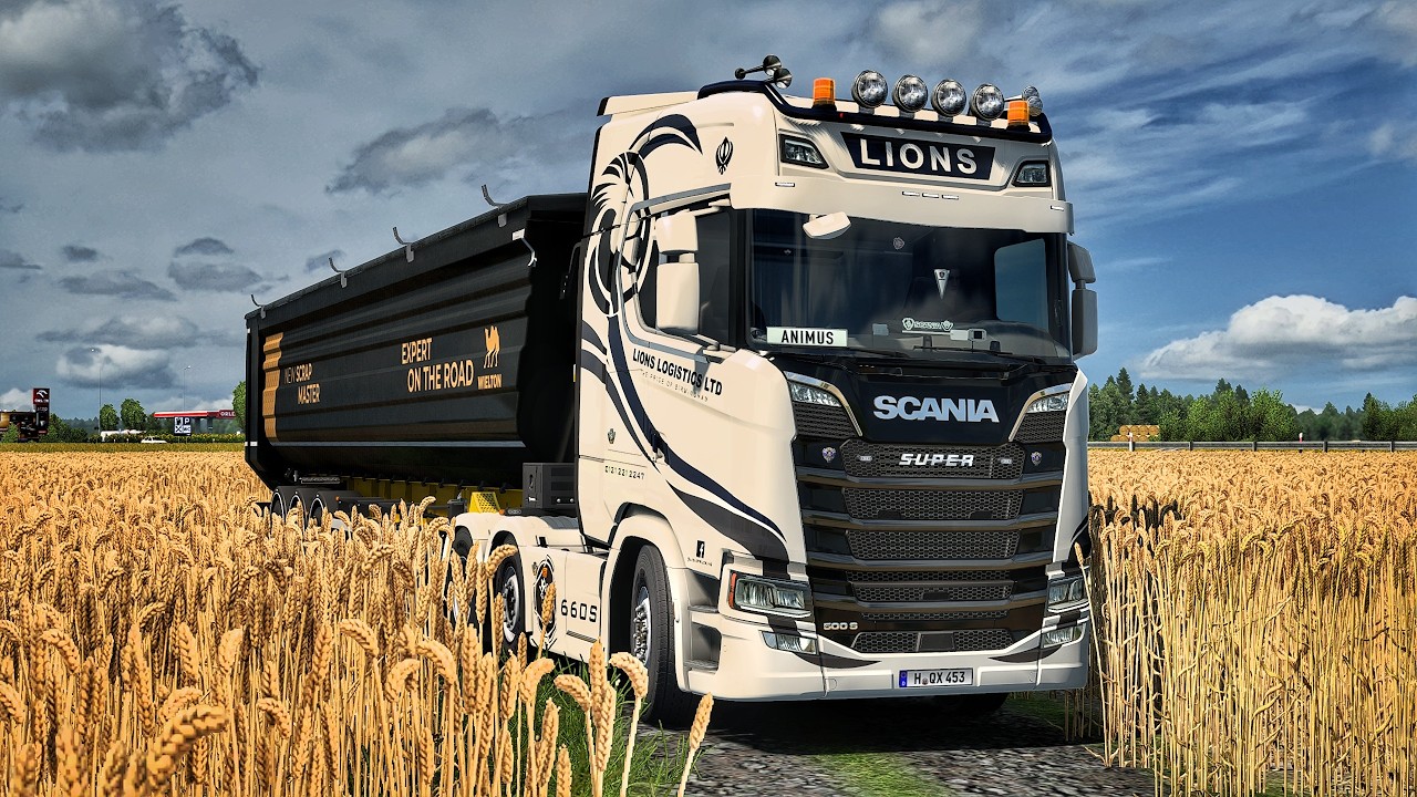 Cross Border Delivery through small village roads | #ets2 1.51