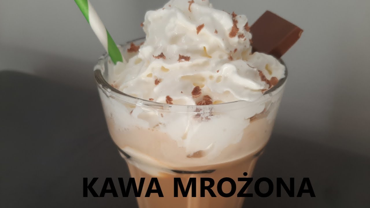 NAJLEPSZA KAWA MROŻONA - PROSTY PRZEPIS!..
