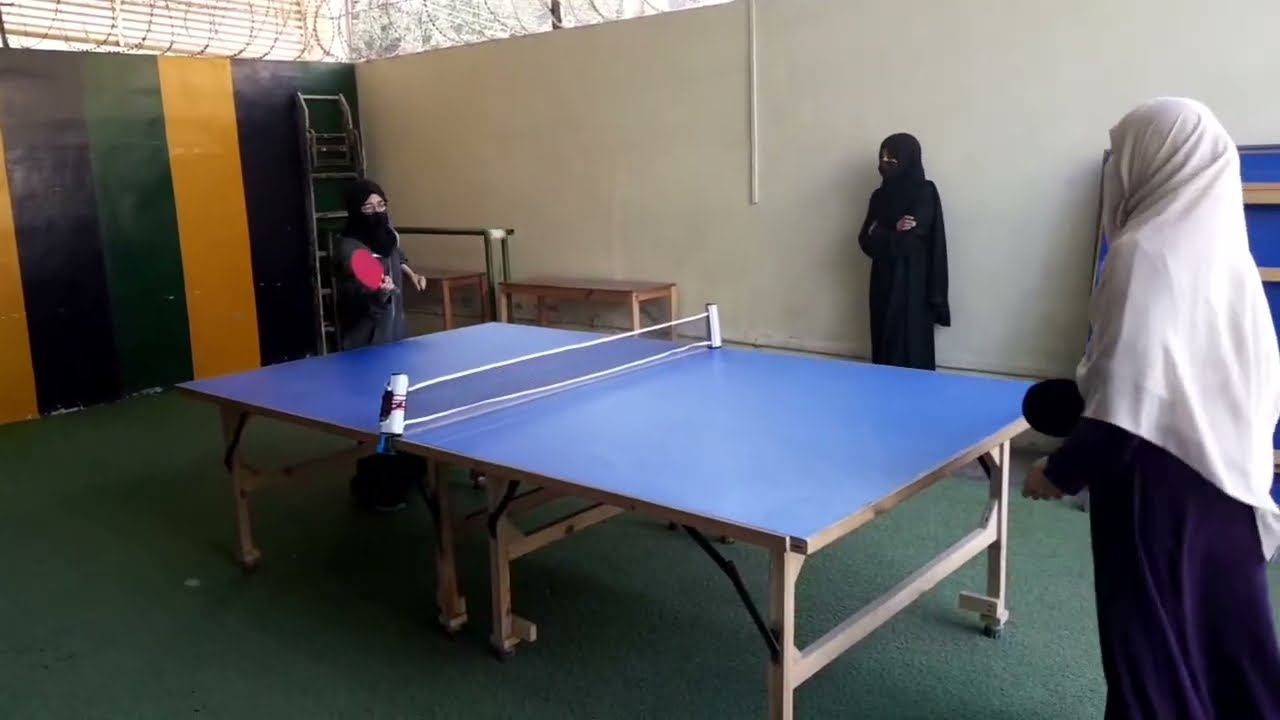 Senior Girls Table Tennis Final Match 9 Jan 2026. Zahra vs Anabiyah