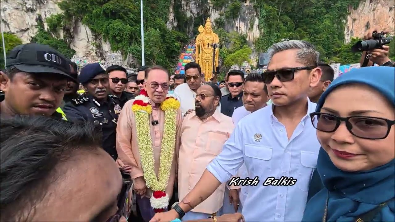 PMX Tinjau Persiapan Thaipusam Di Batu Caves / Datuk Seri Anwar Ibrahim made a visit to Batu Caves