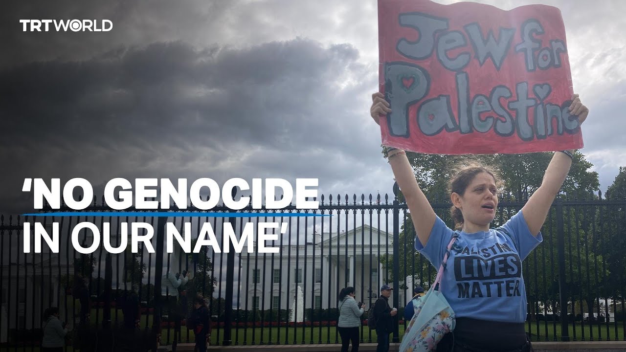 Jewish Americans protest against &lsquo;genocide&rsquo; in Gaza