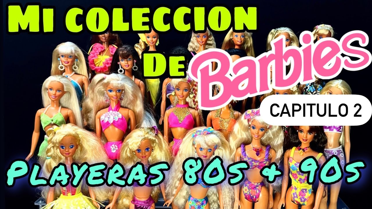 MI COLECCIÓN DE BARBIES - REVISION | CAPITULO 2: PLAYERAS - BEACH 80s y 90s