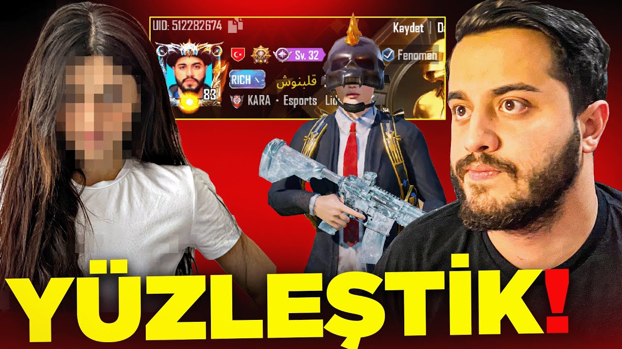 HESABIMI ÇALAN KIZLA YÜZLEŞTİM!😂(YAKALADIK) PUBG Mobile