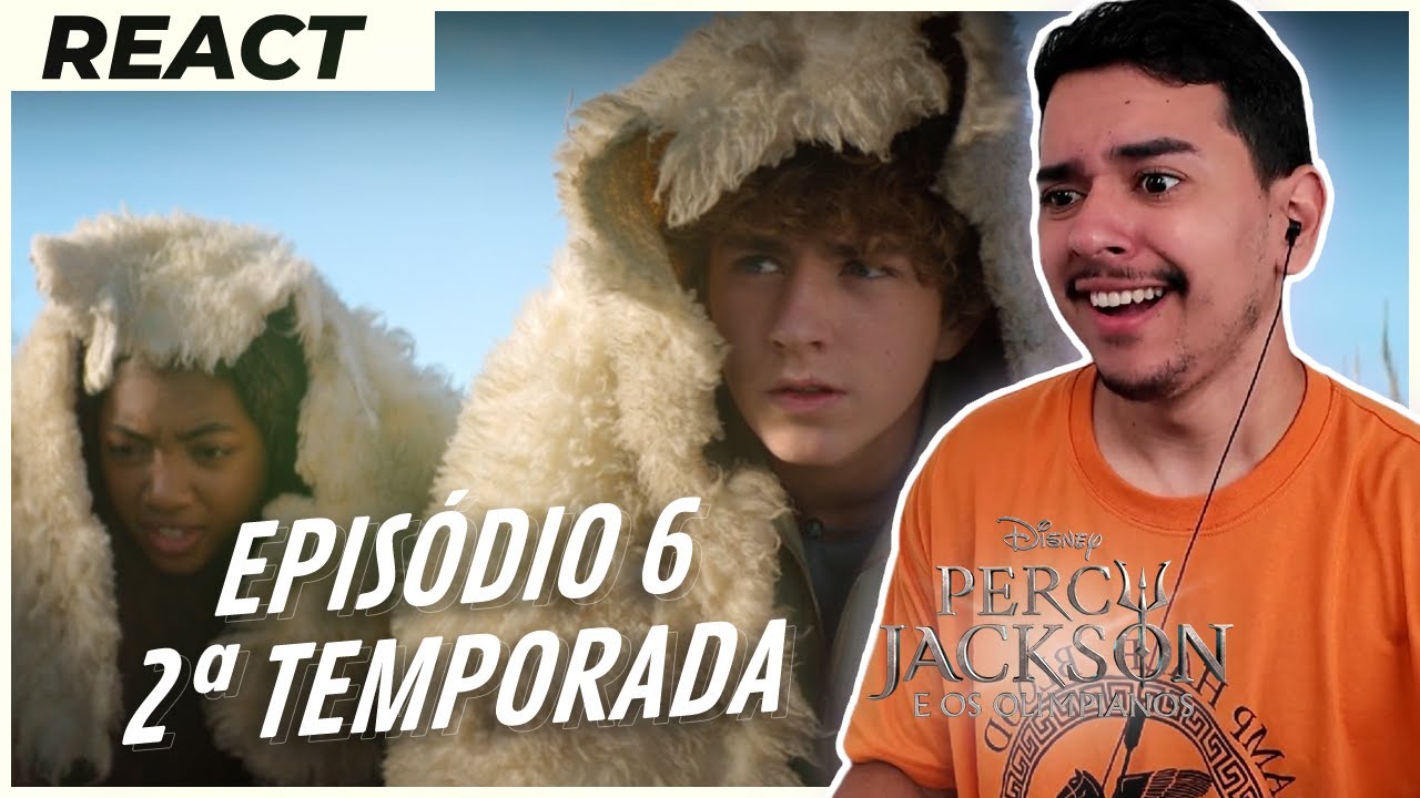 PERCY JACKSON 2ª temporada - Episódio 6 | REACT