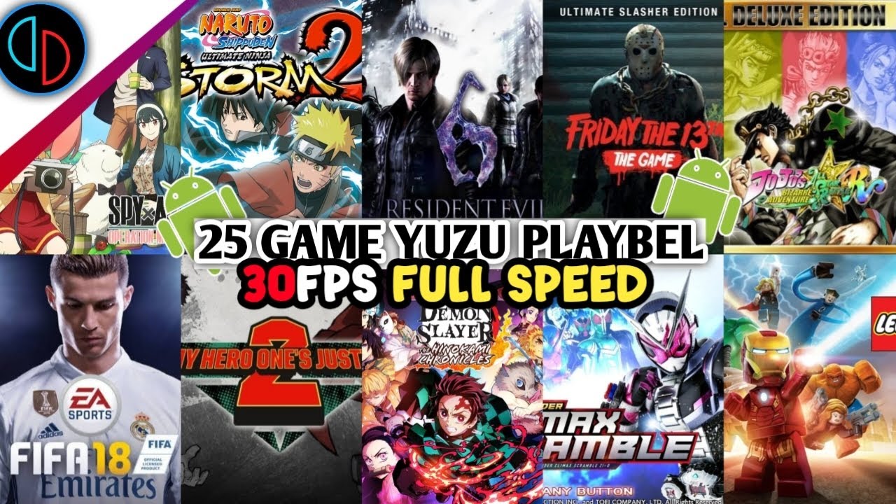 ТОП-25 ИГР НА YUZU NCE (ЭМУЛЯТОР SWITCH) 30 FPS, МОЖНО ИГРАТЬ НА ВСЕХ УСТРОЙСТВАХ ANDROID ОФФЛАЙН