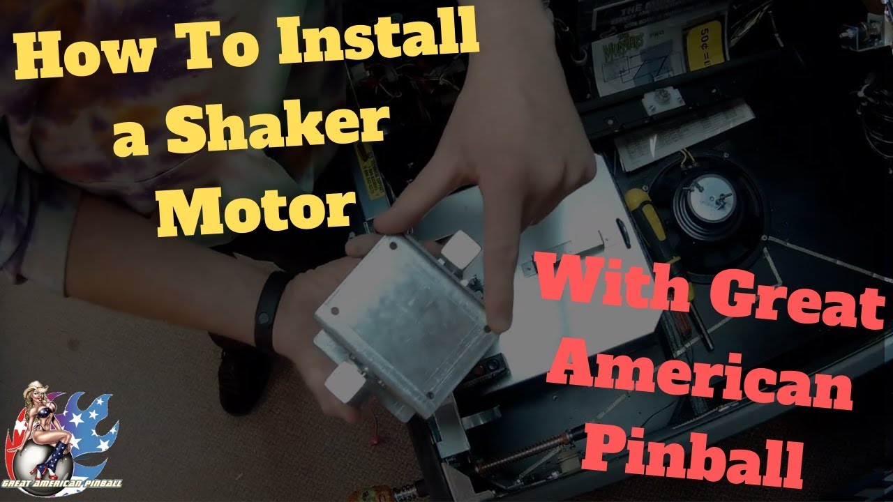 How To Install A Shaker Motor on a Stern Pinball | Great American Pinball