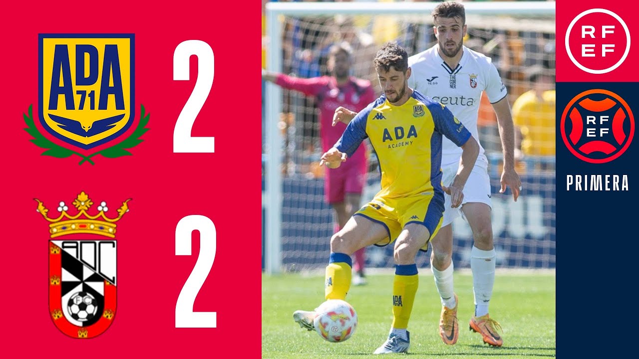 RESUMEN #PrimeraFederación | AD Alcorcón 2-2 AD Ceuta FC | Grupo 1 | Jornada 29