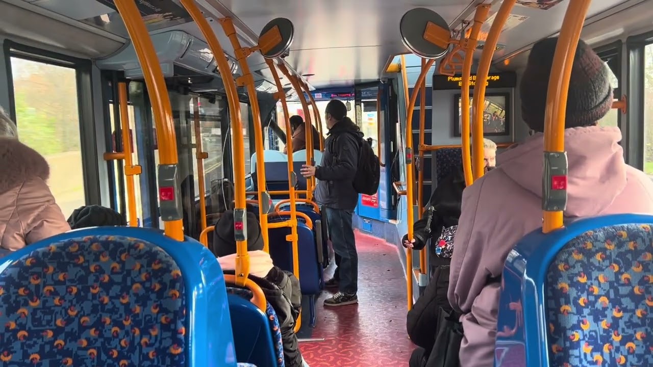 *NEXT YEAR TO HAVE ARRIVA*Journey on route 96 Stagecoach London 12268 SN14 TWE